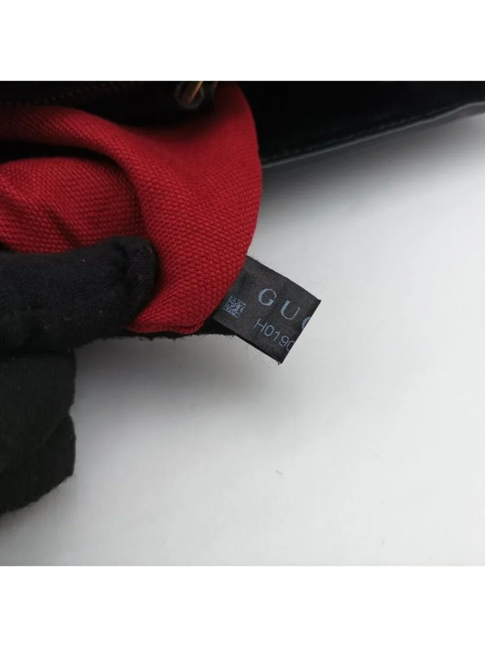 Gucci Sherry Black Leather